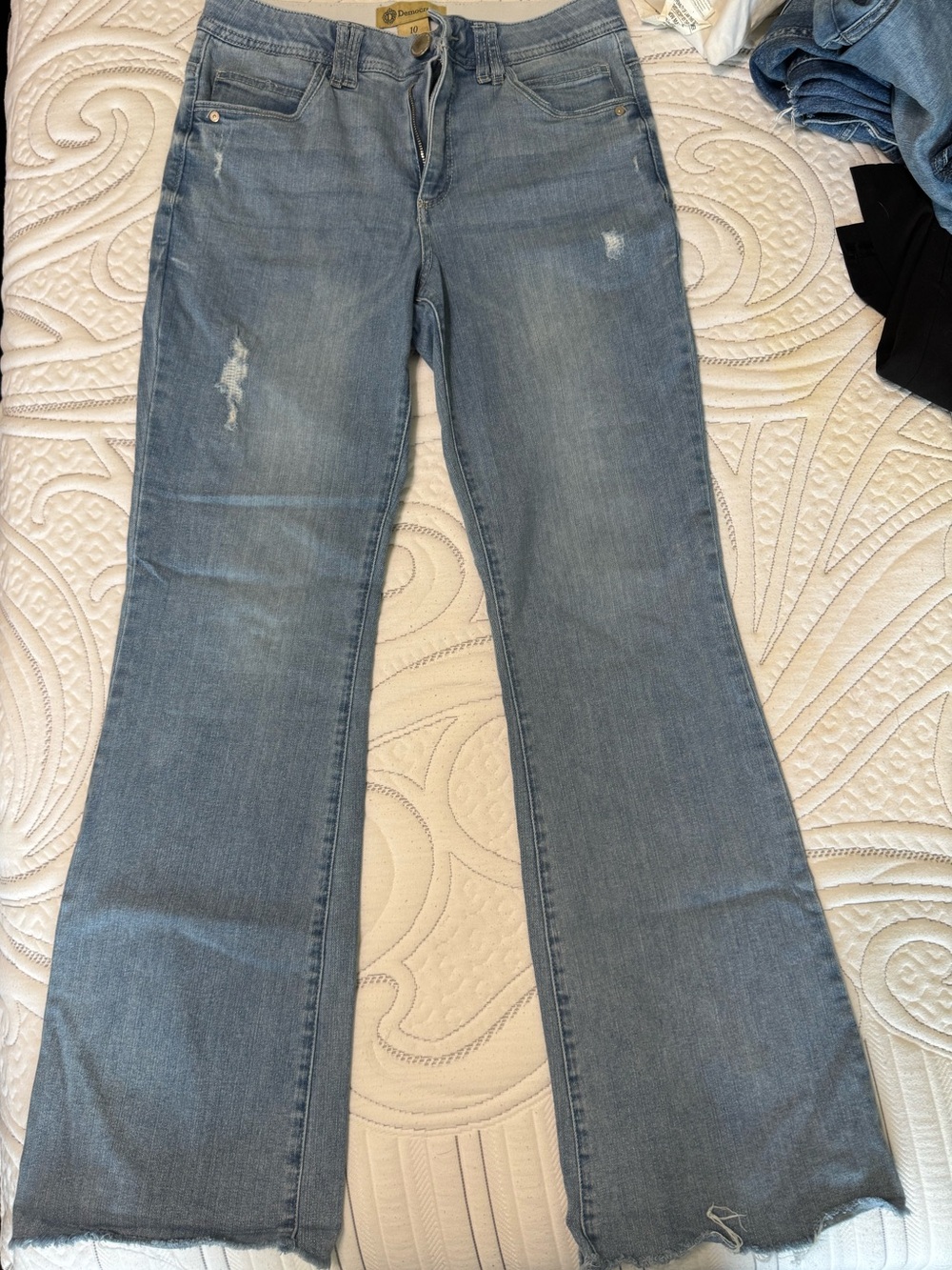 Democracy Light Blue Flare Jeans